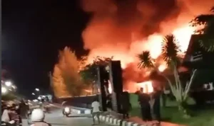 Kantor Kodim 1307 Poso Terbakar, Penyebab Masih Dinvestigasi