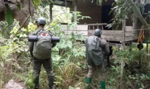 Tim Alfa 2 Sisir Bekas Camp Pelatihan di Pegunungan Poso